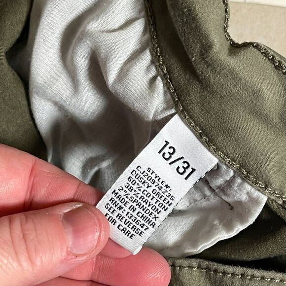 Celebrity Pink 13/31 Olive Green Mid-rise Skinny Pants - Picture 8 of 10